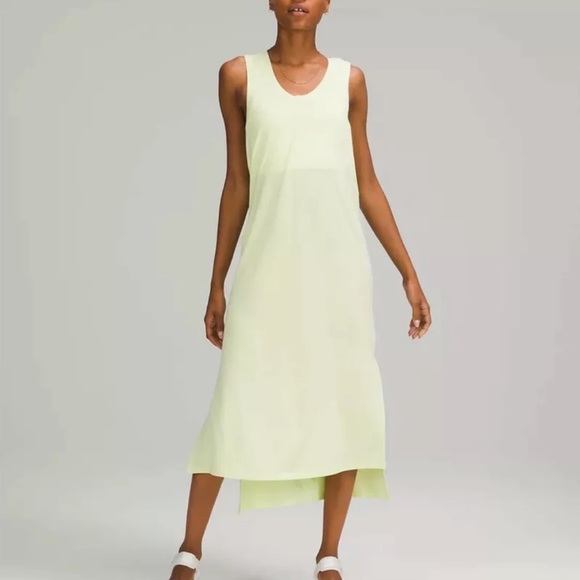 Lululemon All Yours Tank Maxi Dress Size 4 Crispín Green - Picture 1 of 8